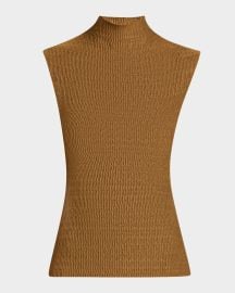 ALC Jada Mock-Neck Top at Neiman Marcus