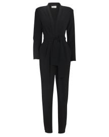 ALC Kieran Belted Crepe Jumpsuit at Intermix