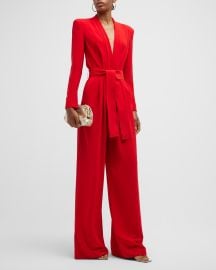 ALC Kieran II Tailored Wide-Leg Jumpsuit at Neiman Marcus