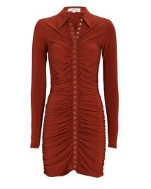 ALC Larsen Ruched Mini Dress at Intermix