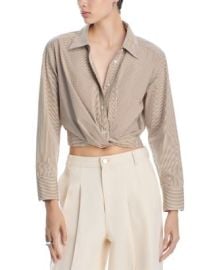 ALC Leo Button Front Top Bloomingdale39s at Bloomingdales