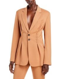 ALC Maverick Lace Up Trim Jacket Bloomingdales at Bloomingdales