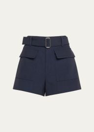 ALC Oakland Belted Shorts - at Bergdorf Goodman