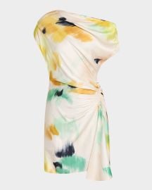 ALC Poppy Draped Mini Dress at Neiman Marcus