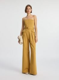 ALC Presley Strapless Cotton Jumpsuit ALCltdcom at A.L.C.