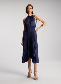 ALC Renzo II Satin Pleated Dress ALCltdcom at A.L.C.