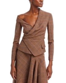 ALC Skyla Blazer Wrap Top Bloomingdales at Bloomingdales