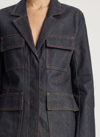 ALC Stevie Raw Denim Jacket ALCltdcom at A.L.C.