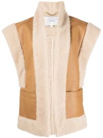 ALC Sutton faux-shearling Gilet - at Farfetch