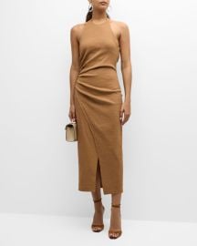 ALC Sylvie Halter Midi Dress at Neiman Marcus