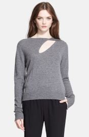 ALC Twist Detail Wool andamp Cashmere Sweater at Nordstrom