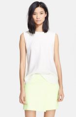 ALC and39Ascherand39 Textured Silk Top at Nordstrom