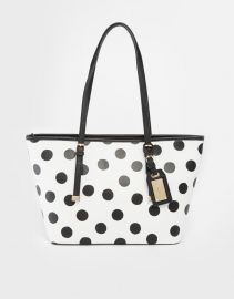 ALDO  ALDO Mini Spotted Tote at Asos