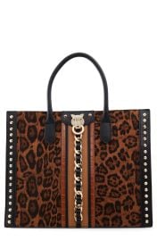 ALDO Aboma Structured Faux Leather Tote in Brown Multi at Nordstrom at Nordstrom