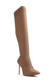 ALDO Nassia Embellished Pointed Toe Over the Knee Boot at Nordstrom