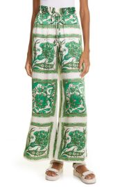 ALEMAIS Lucille Lounge Pants in Emerald Size 2 Us at Nordstrom