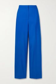 ALEXANDER MCQUEEN Wool wide-leg pants NET-A-PORTER at Net a Porter