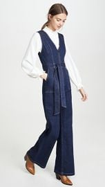 ALICE   OLIVIA JEANS Gorgeous V Neck Jumpsuit at Shopbop