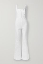 ALICE OLIVIA Chels stretch-denim jumpsuit NET-A-PORTER at Net a Porter