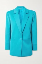 ALICE OLIVIA Shan crepe blazer NET-A-PORTER at Net a Porter