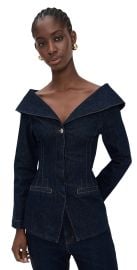 ALIGNE Elle Denim Jacket Indigo 8 at Shopbop