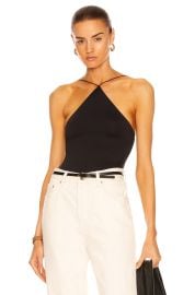ALIX NYC Bates Bodysuit in Black FWRD at FWRD