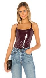 ALIX NYC Reeve Bodysuit in Garnet from Revolve com at Revolve