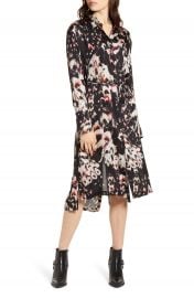 ALLSAINTS Anya Long Sleeve Shirtdress   Nordstrom at Nordstrom