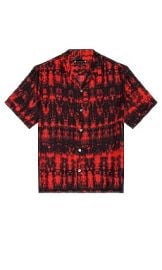 ALLSAINTS Aurora SS Shirt in Flame Red at Revolve