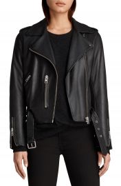 ALLSAINTS Balfern Leather Biker Jacket   Nordstrom at Nordstrom