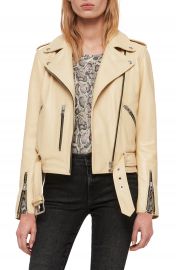 ALLSAINTS Balfern Leather Biker Jacket   Nordstrom at Nordstrom