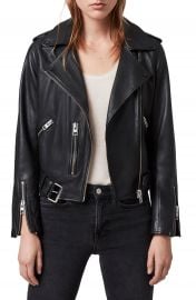 ALLSAINTS Balfern Leather Biker Jacket   Nordstrom at Nordstrom