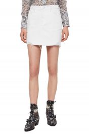 ALLSAINTS Betty Raw Hem Denim Miniskirt   Nordstrom at Nordstrom