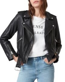 ALLSAINTS Braided Biker Jacket   Bloomingdales at Bloomingdales