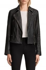 ALLSAINTS Cargo Leather Biker Jacket   Nordstrom at Nordstrom