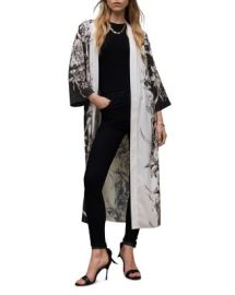 ALLSAINTS Carine Pattie Floral Long Kimono Bloomingdales at Bloomingdales