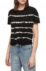 ALLSAINTS Carme Tie Dye Stripe Tee   Nordstrom at Nordstrom