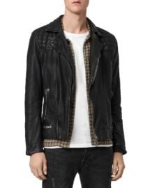 ALLSAINTS Conroy Leather Biker Jacket    Bloomingdales at Bloomingdales