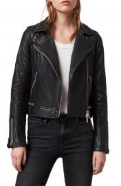 ALLSAINTS Conroy Leather Biker Jacket   Nordstrom at Nordstrom