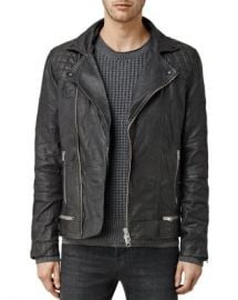 ALLSAINTS Conroy Leather Biker Jacket  Men - Bloomingdale s at Bloomingdales