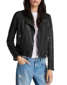 ALLSAINTS Conroy Quilted Leather Biker Jacket Women - Bloomingdale s at Bloomingdales