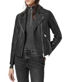 ALLSAINTS Dalby Leather Biker Jacket  Women - Bloomingdale s at Bloomingdales