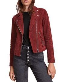 ALLSAINTS Dalby Suede Biker Jacket   Bloomingdales at Bloomingdales