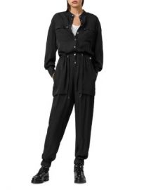 ALLSAINTS Enia Drawstring Waist Jumpsuit Women - Bloomingdale s at Bloomingdales