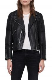 ALLSAINTS Estella Leather Biker Jacket   Nordstrom at Nordstrom