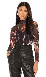 ALLSAINTS Flames Elia Bodysuit in Black from Revolve com at Revolve