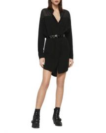 WornOnTV: Tessa’s black mini shirtdress on The Young and the Restless ...