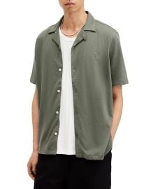 ALLSAINTS Hudson Short Sleeve Button Down Shirt Bloomingdales at Bloomingdales