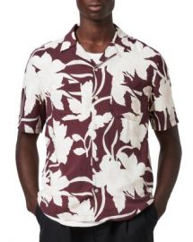 ALLSAINTS Jardin Floral Print Relaxed Fit Camp Shirt   Bloomingdales at Bloomingdales