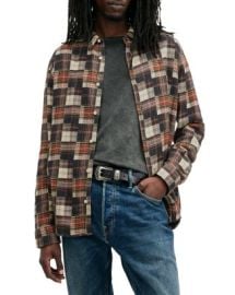 ALLSAINTS Jude Flannel Shirt Bloomingdales at Bloomingdales